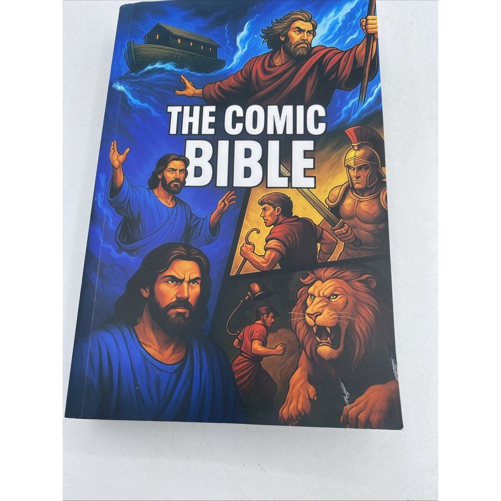 The Comic Bible Book Fun Artwork And Age-Appropriate Text Easy-To-Read Stories